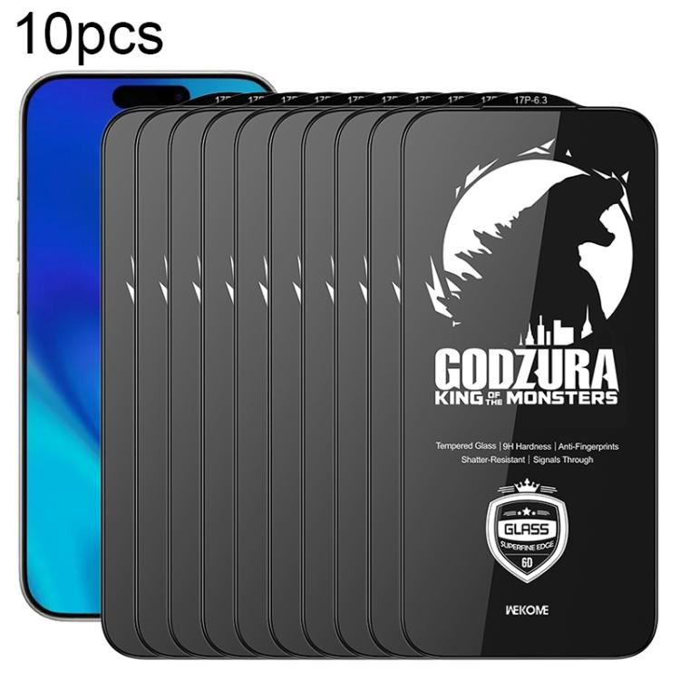 WK WTP-124 10pcs 6D Curved Ultra-Fine Edge HD Full-Screen Tempered Glass Film