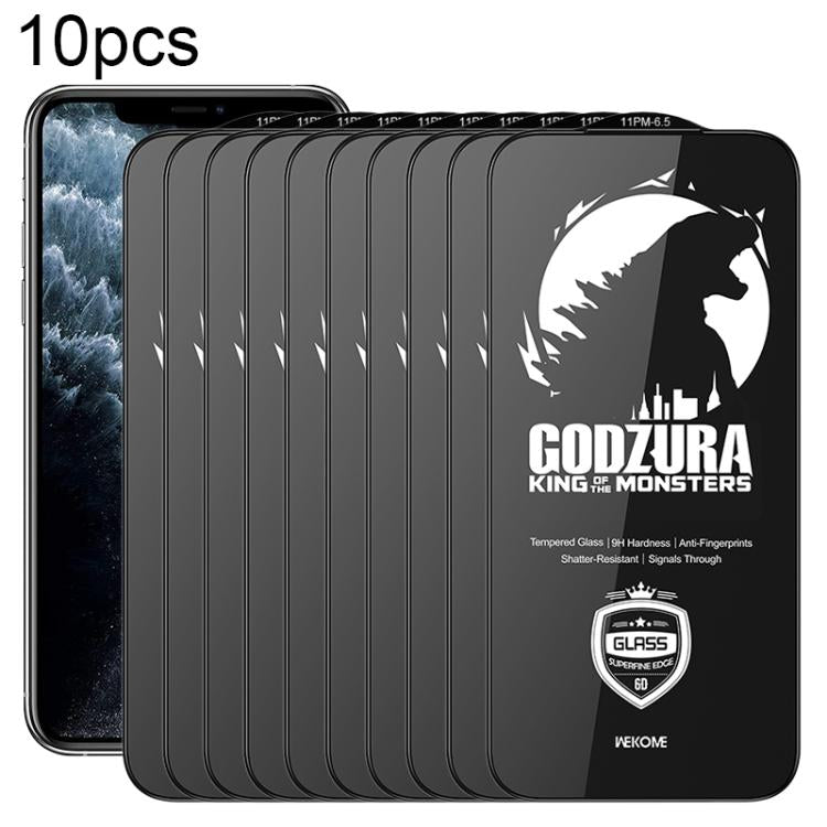 WK WTP-124 10pcs 6D Curved Ultra-Fine Edge HD Full-Screen Tempered Glass Film