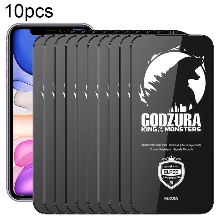 WK WTP-124 10pcs 6D Curved Ultra-Fine Edge HD Full-Screen Tempered Glass Film