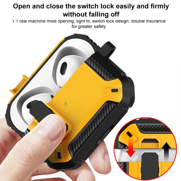 Shield Shockproof Earphone Protective Case with Hook