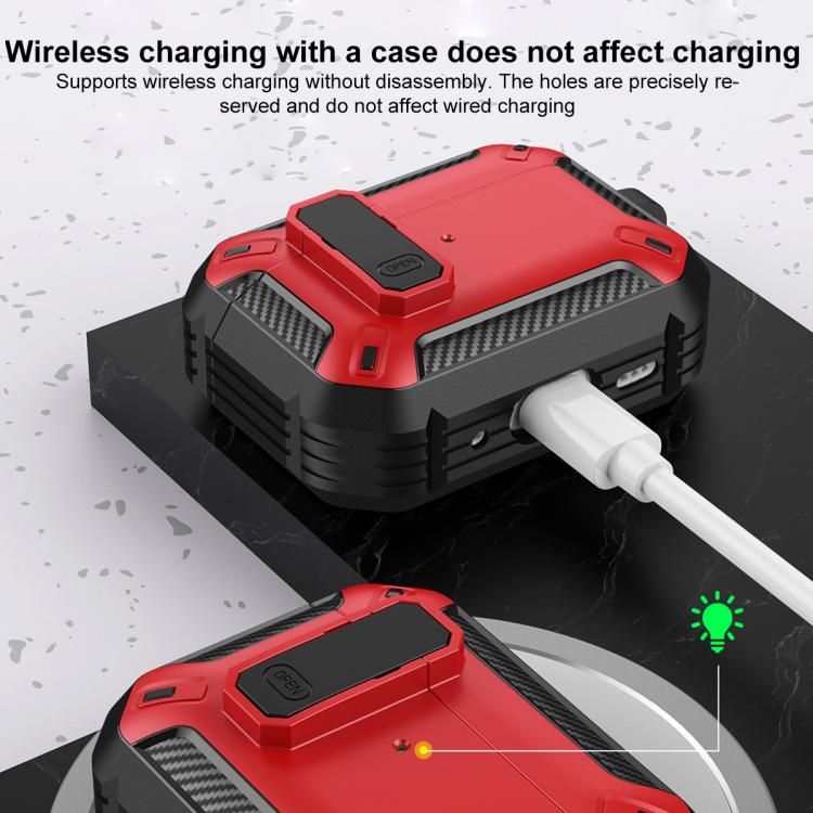 Shield Shockproof Earphone Protective Case with Hook