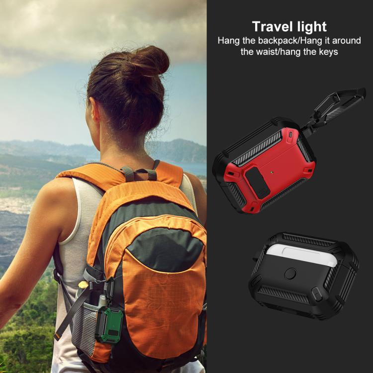 Shield Shockproof Earphone Protective Case with Hook