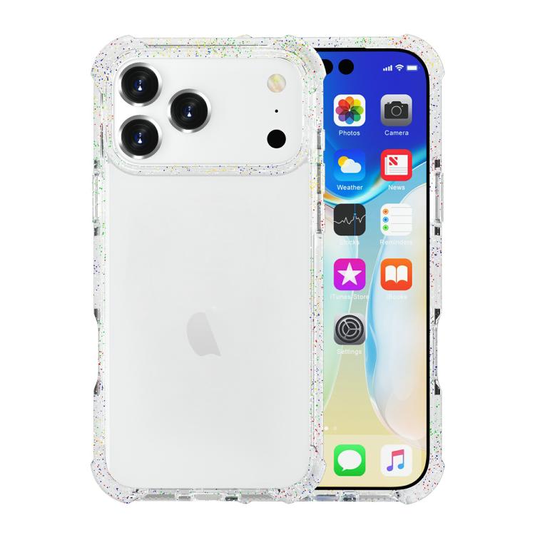 Acrylic Color Point Transparent Phone Case