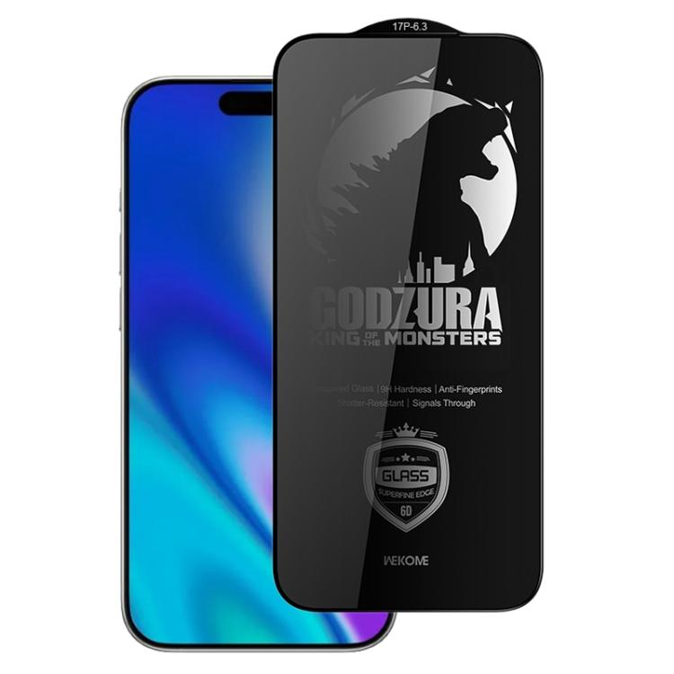 WK WTP-123 6D Curved Ultra-Fine Edge Privacy Full-Screen Tempered Glass Film
