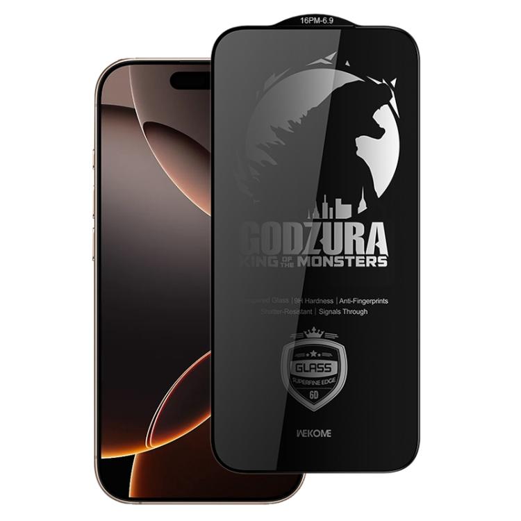 WK WTP-123 6D Curved Ultra-Fine Edge Privacy Full-Screen Tempered Glass Film