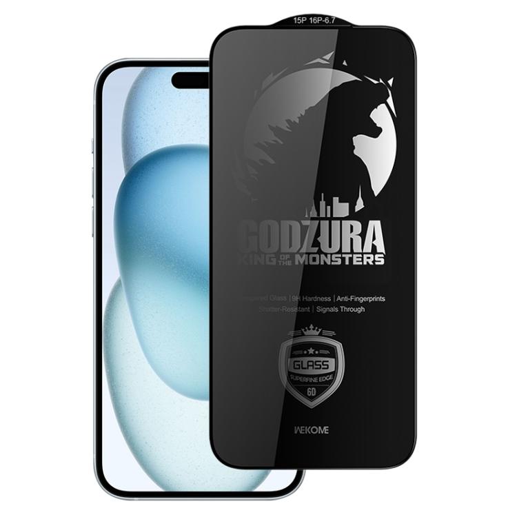 WK WTP-123 6D Curved Ultra-Fine Edge Privacy Full-Screen Tempered Glass Film