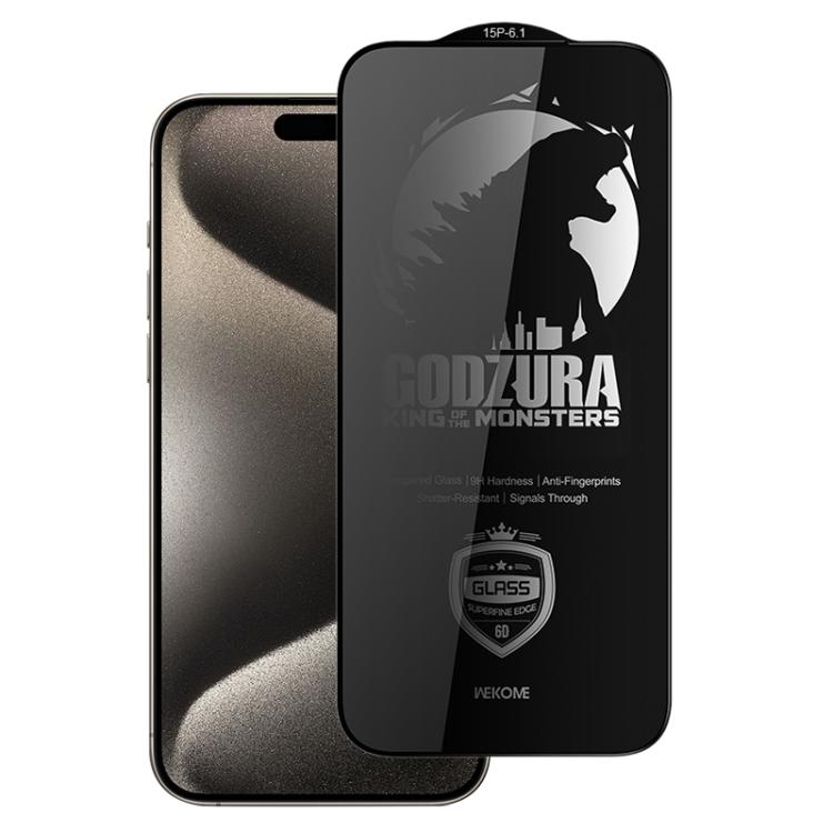 WK WTP-123 6D Curved Ultra-Fine Edge Privacy Full-Screen Tempered Glass Film