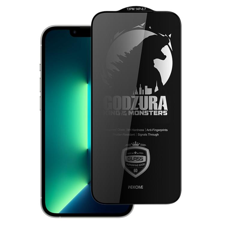 WK WTP-123 6D Curved Ultra-Fine Edge Privacy Full-Screen Tempered Glass Film