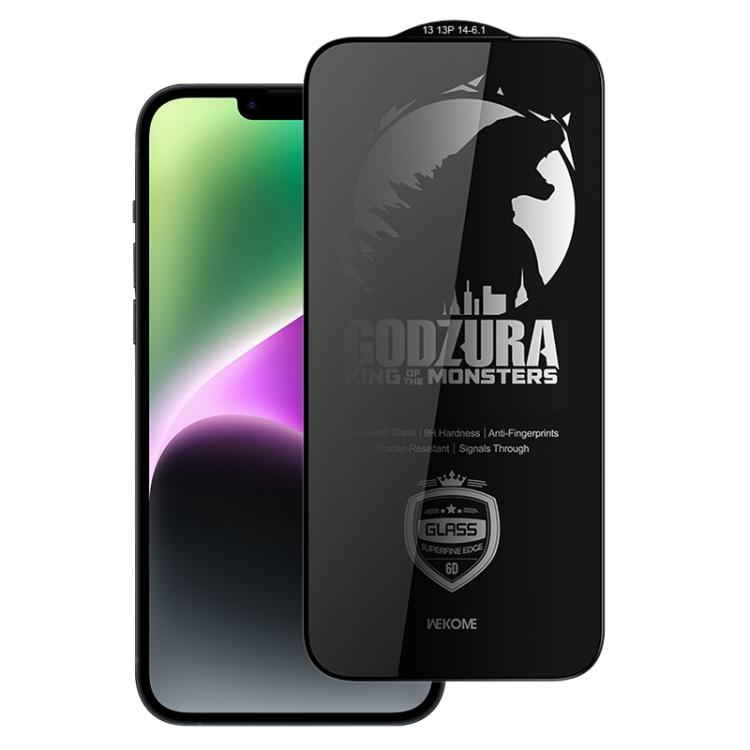WK WTP-123 6D Curved Ultra-Fine Edge Privacy Full-Screen Tempered Glass Film
