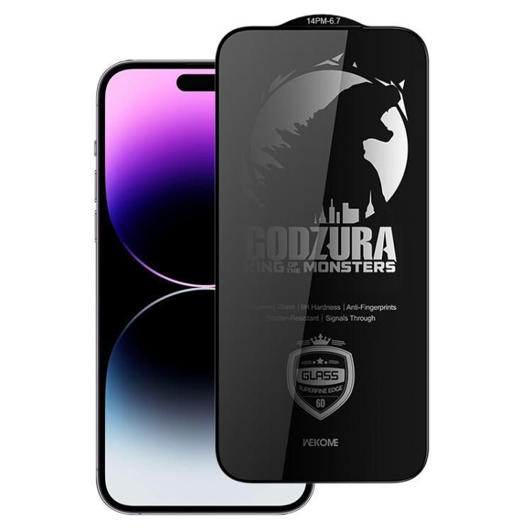 WK WTP-123 6D Curved Ultra-Fine Edge Privacy Full-Screen Tempered Glass Film