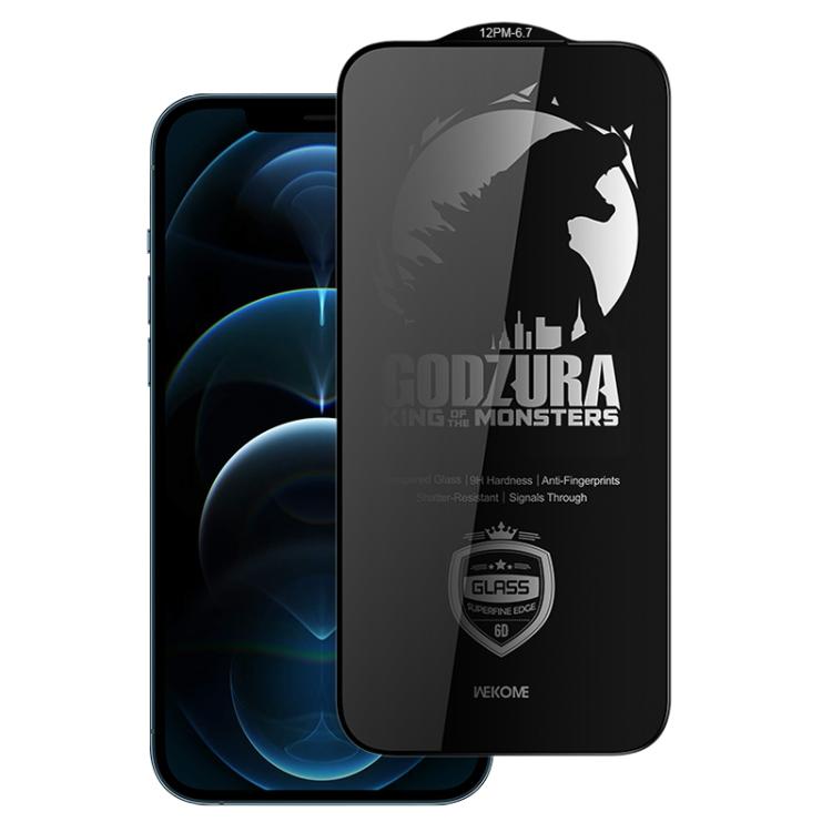 WK WTP-123 6D Curved Ultra-Fine Edge Privacy Full-Screen Tempered Glass Film