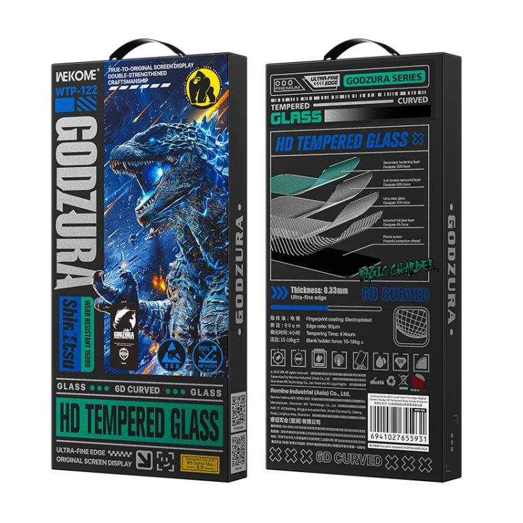 WK WTP-122 6D Curved Ultra-Fine Edge HD Full-Screen Tempered Glass Film