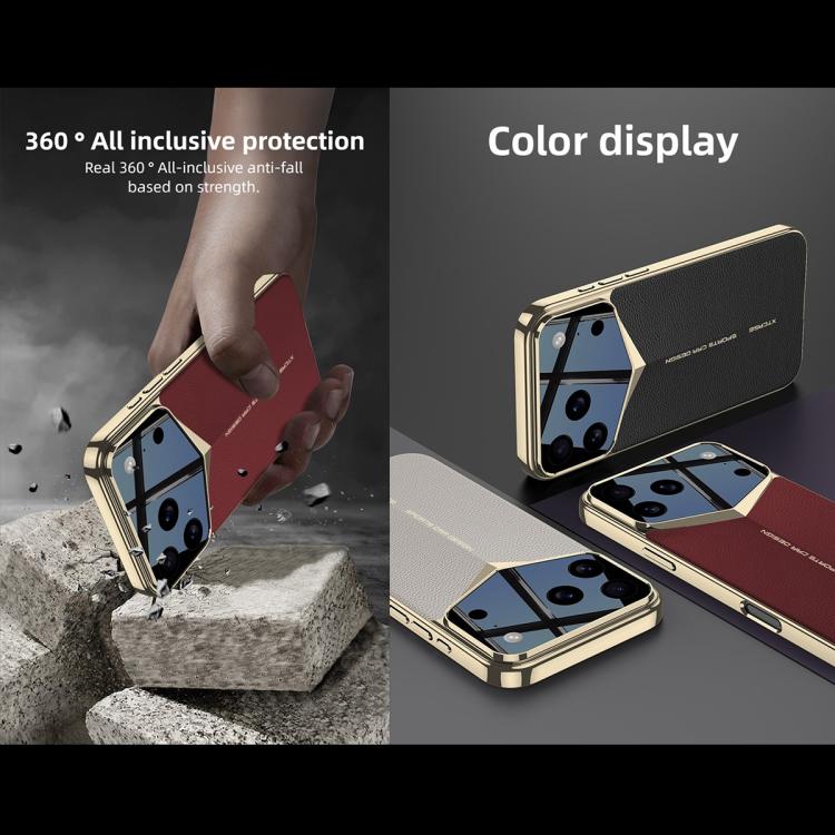 GKK Blade Phantom Plain Leather Phone Case