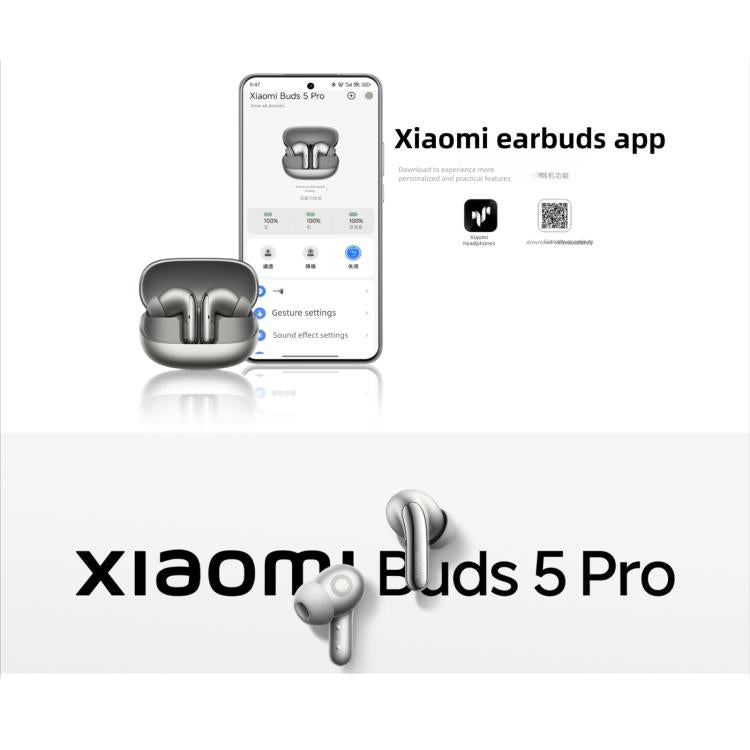 Original Xiaomi Buds 5 Pro Wi-Fi In-Ear TWS Bluetooth Earphone