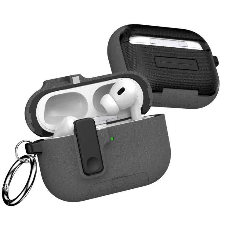 Auto Switch Lock Integrated Holder Wireless Earphone Case