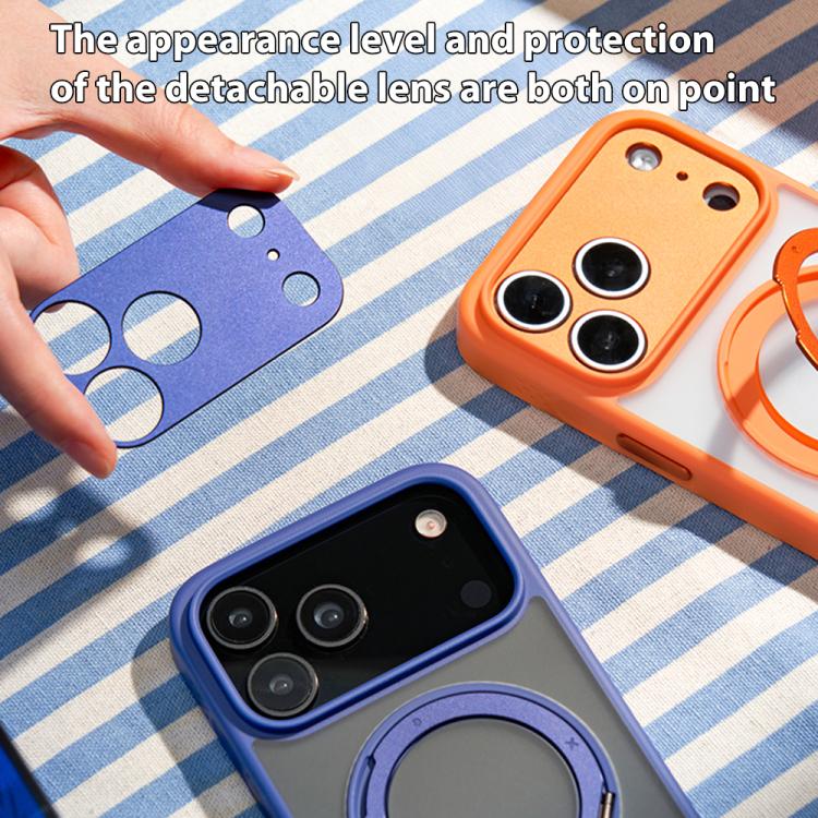 MOMAX Magsafe Magnetic Metal Rotating Holder Phone Case