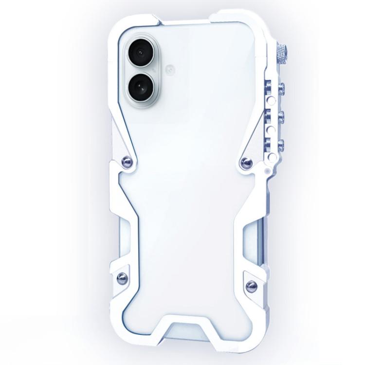 Trigger Design Hollow Metal Frame Phone Case with Lanyard