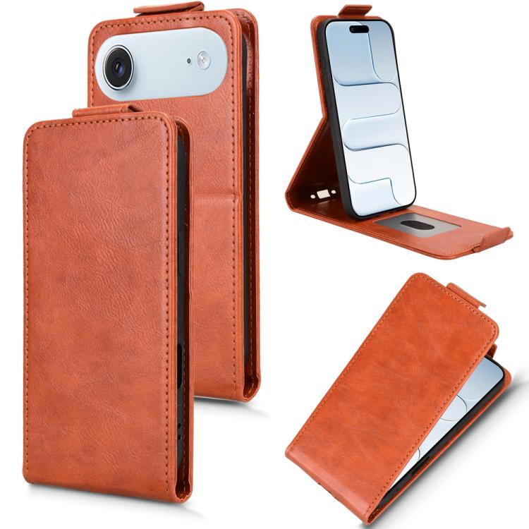 Magnetic Vertical Flip Leather Phone Case with Buckle
