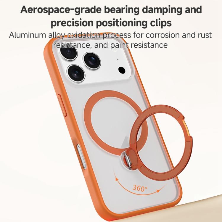 ZGA 360 Pivot Holder Magsafe PC Hybrid TPU Phone Case