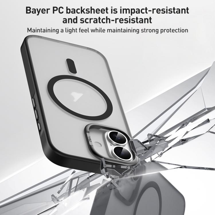 ZGA Matte Clear Magsafe PC Hybrid TPU Phone Case