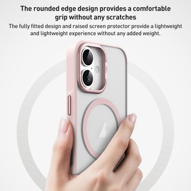 ZGA Matte Clear Magsafe PC Hybrid TPU Phone Case