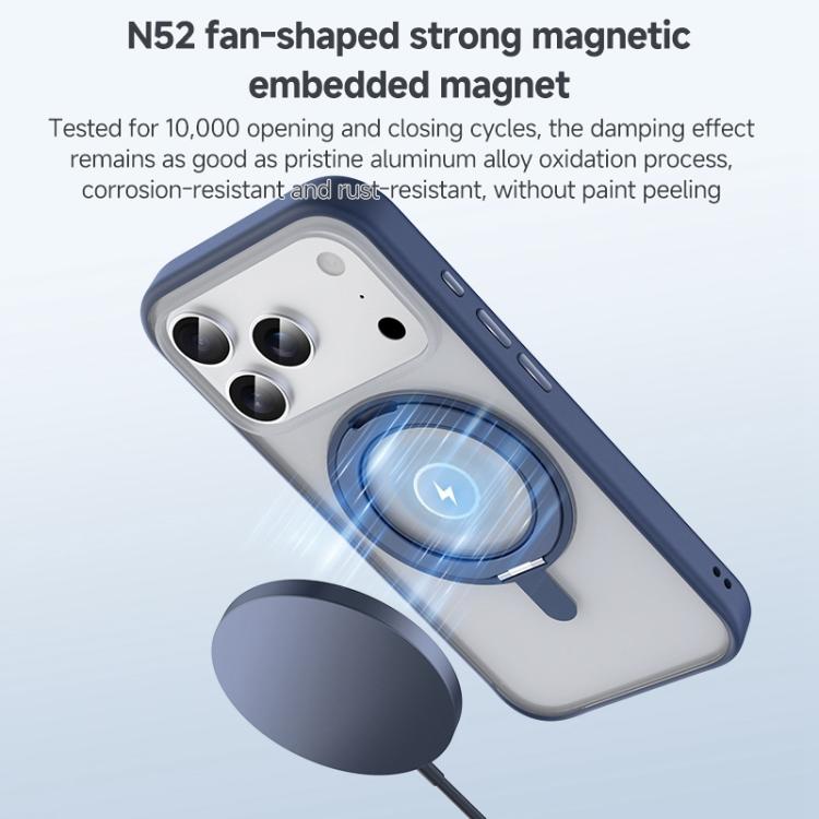 ZGA Feitian 360 Rotation Holder Magsafe PC Hybrid TPU Phone Case