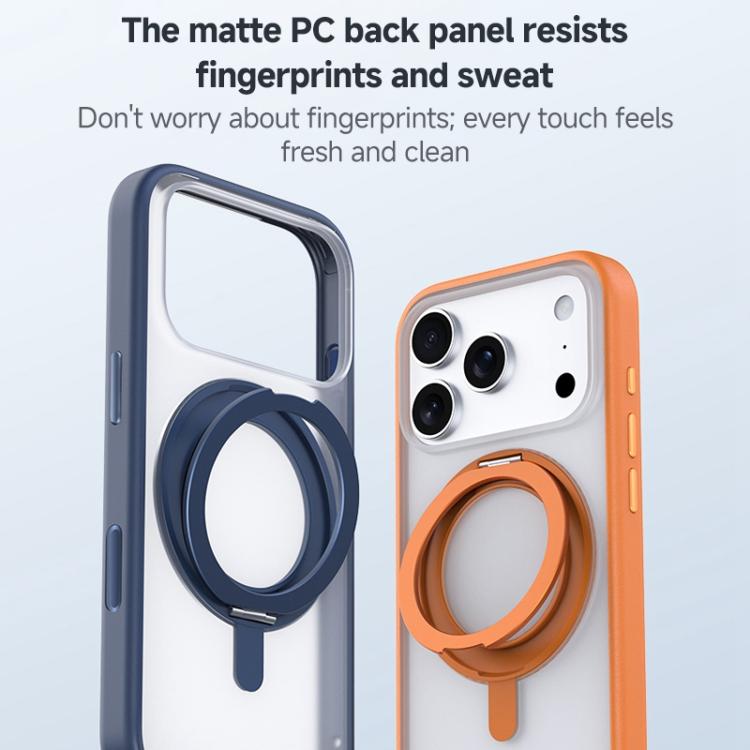 ZGA Feitian 360 Rotation Holder Magsafe PC Hybrid TPU Phone Case