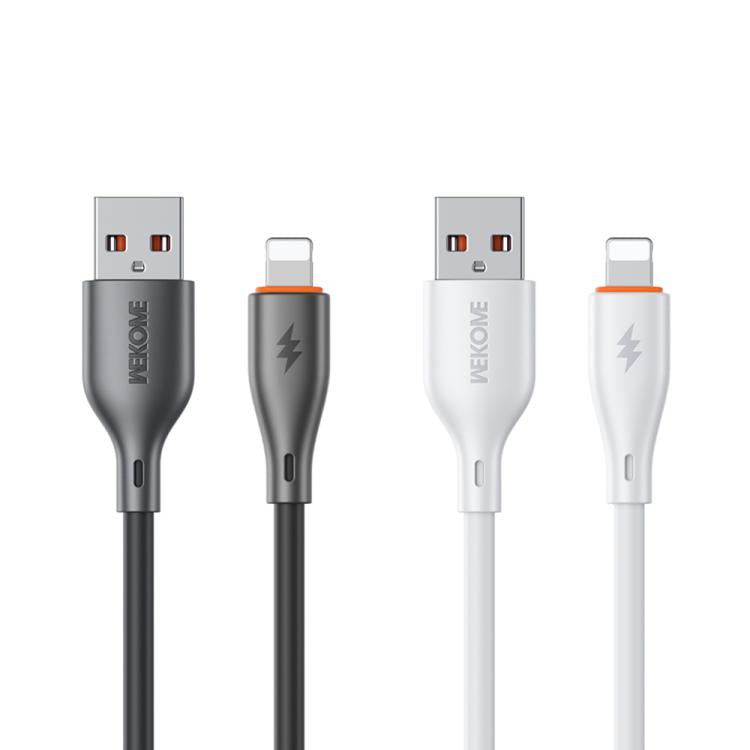 WK WDC-116i 12W USB to 8 Pin Fast Charging Data Cable, Length: 1m