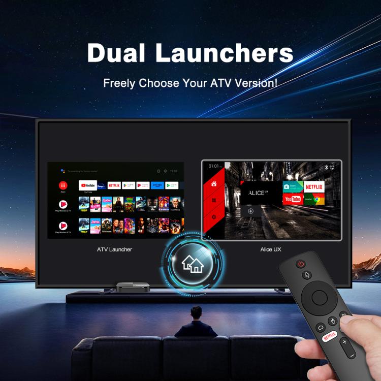 Tanix TX5 Plus Android 14 Smart TV Box with Remote Control, Amlogic S905X5M Quad-Core