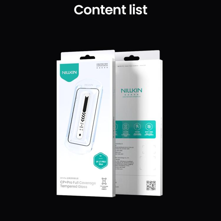 NILLKIN CP+Pro Explosion-proof Tempered Glass Film with Dust-free Cabin