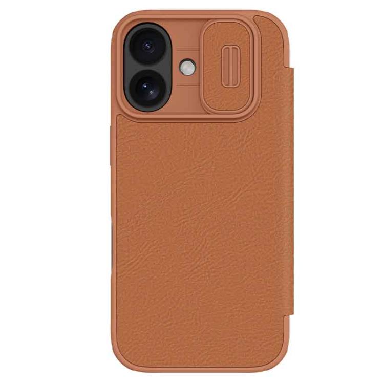 NILLKIN QIN Series Pro Sliding Camera Cover Design Leather Phone Case