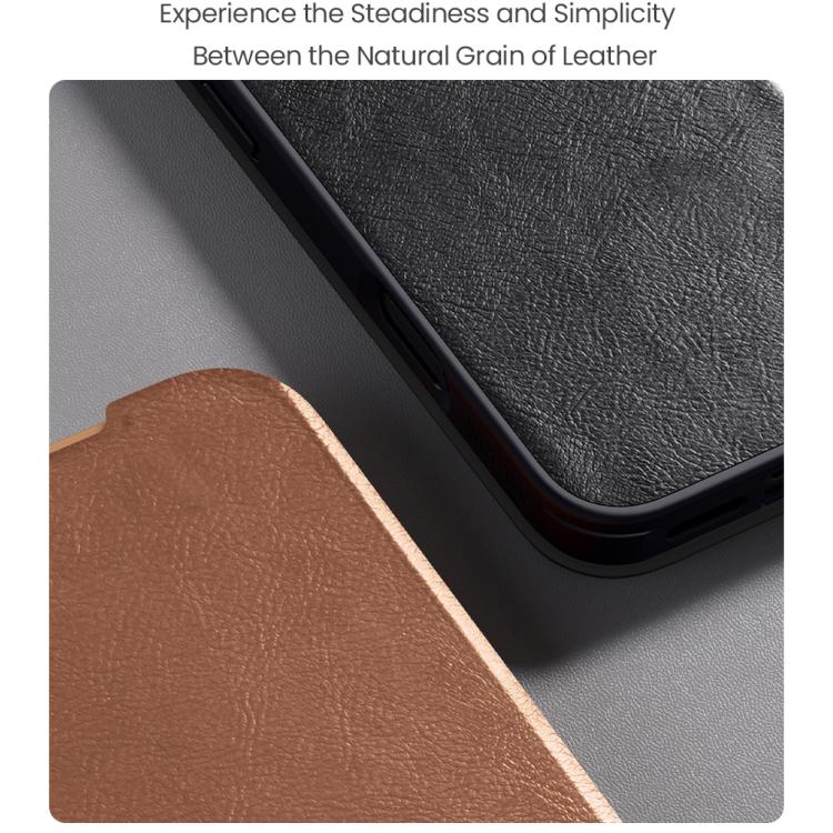 NILLKIN QIN Series Pro Sliding Camera Cover Design Leather Phone Case