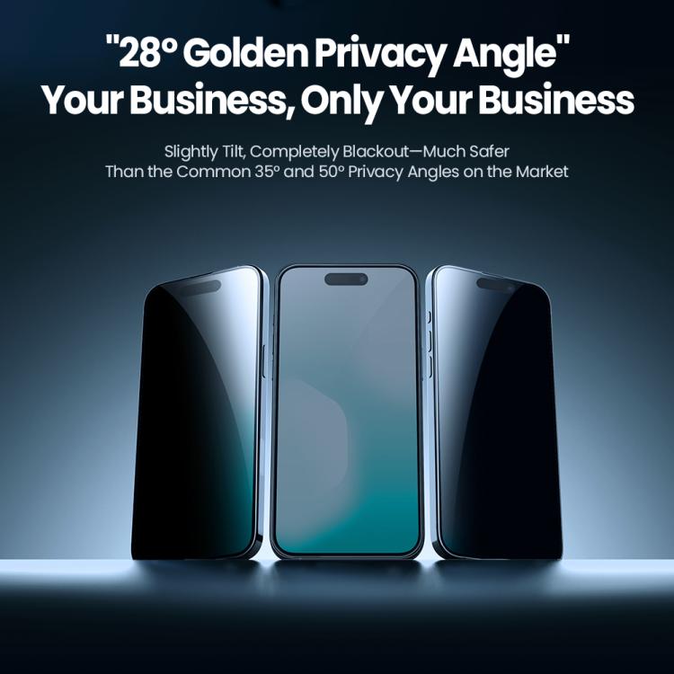 NILLKIN Guardian Full Coverage Privacy Tempered Glass Film with Dust-free Cabin