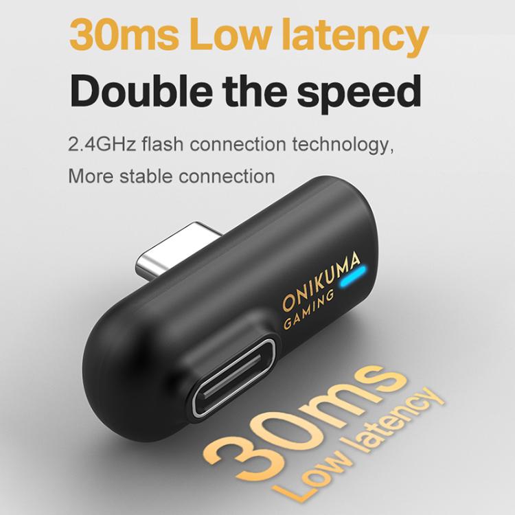 ONIKUMA TX610 Dual Mode 2.4G Receiver and Wireless Bluetooth Earphone