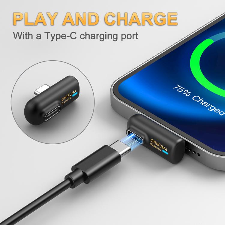 ONIKUMA TX610 Dual Mode 2.4G Receiver and Wireless Bluetooth Earphone