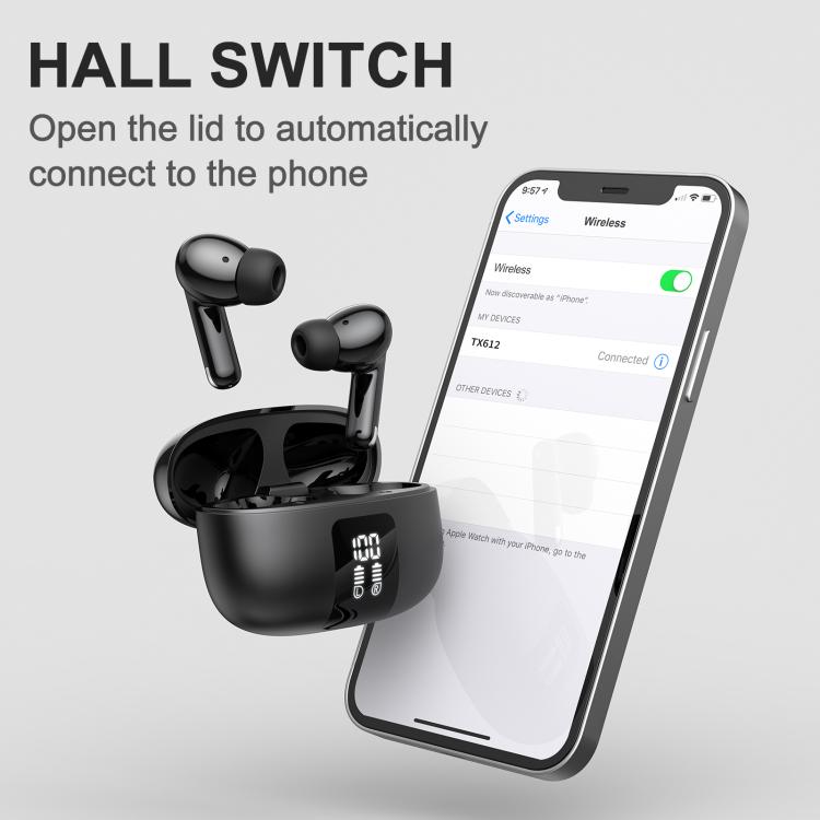 ONIKUMA TX612 Dual-Mode ENC Dual-Microphone Noise Reduction Wireless Bluetooth Earphone