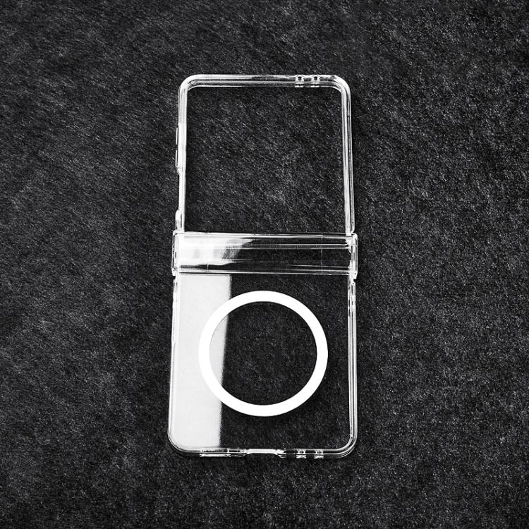 3 in 1 PC Transparent Shockproof MagSafe Phone Case