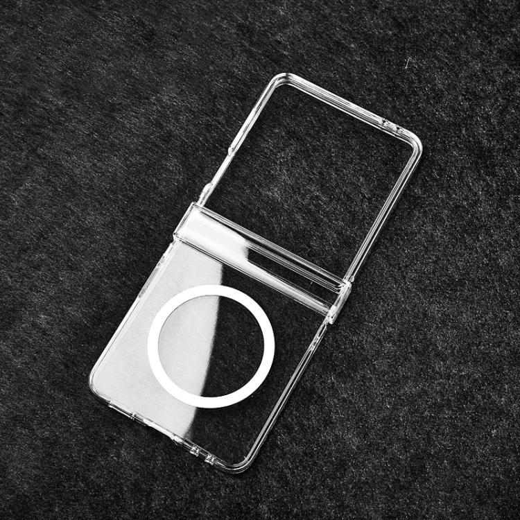 3 in 1 PC Transparent Shockproof MagSafe Phone Case