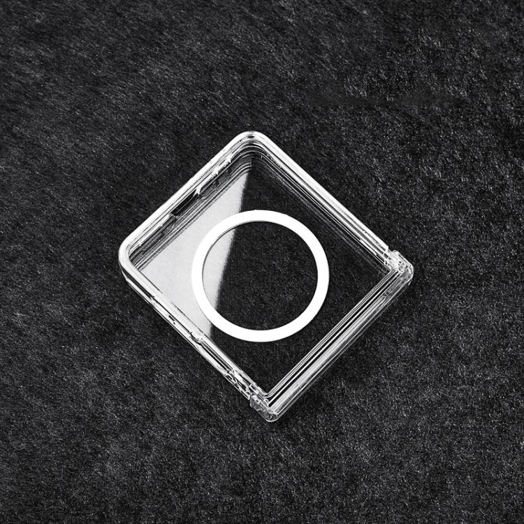 3 in 1 PC Transparent Shockproof MagSafe Phone Case