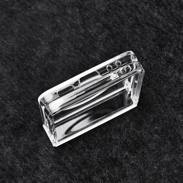 3 in 1 PC Transparent Shockproof MagSafe Phone Case