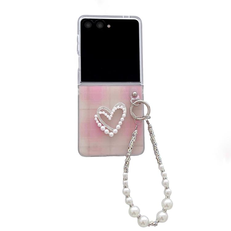 Glitter Polka Dot DIY Heart Phone Case with Bracelet