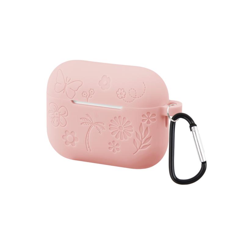 2.0mm Butterfly Pattern Silicone Earphone Case with Hook