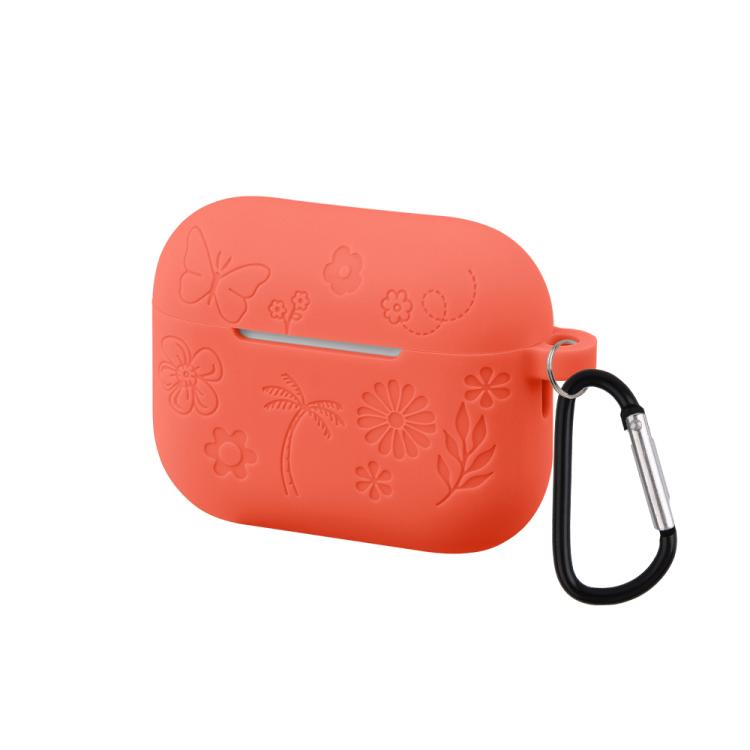 2.0mm Butterfly Pattern Silicone Earphone Case with Hook