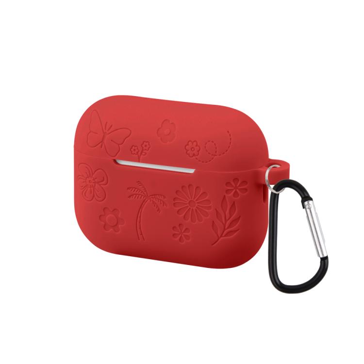 2.0mm Butterfly Pattern Silicone Earphone Case with Hook