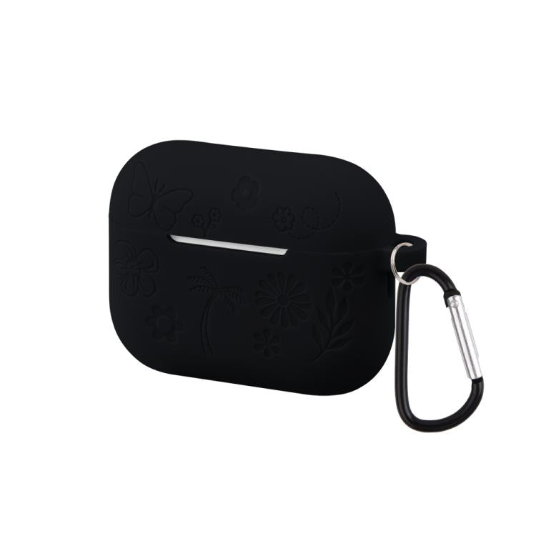 2.0mm Butterfly Pattern Silicone Earphone Case with Hook