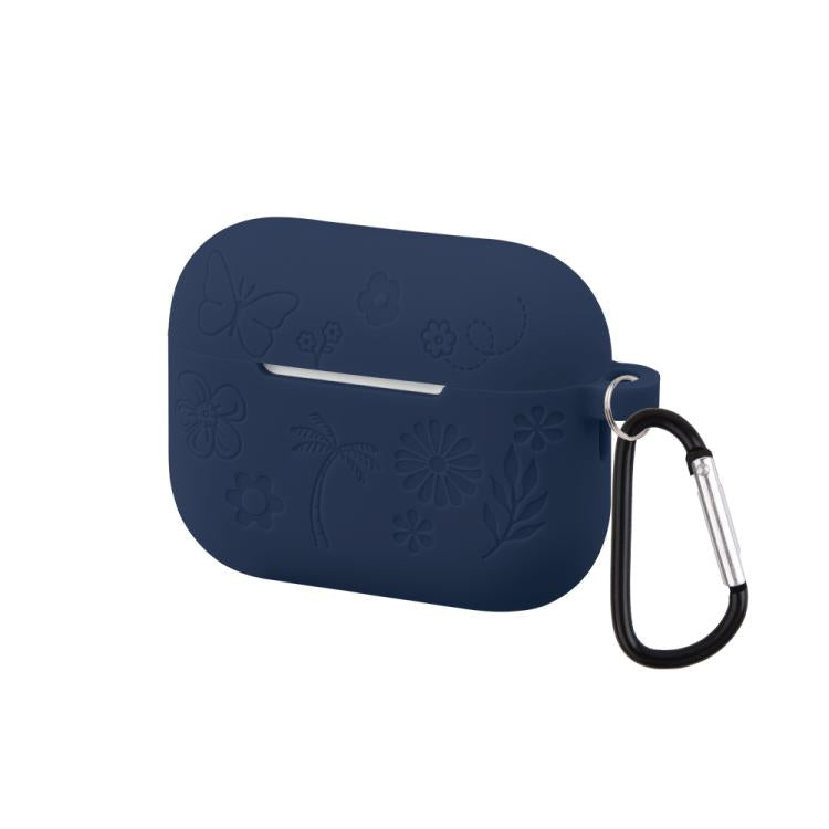 2.0mm Butterfly Pattern Silicone Earphone Case with Hook