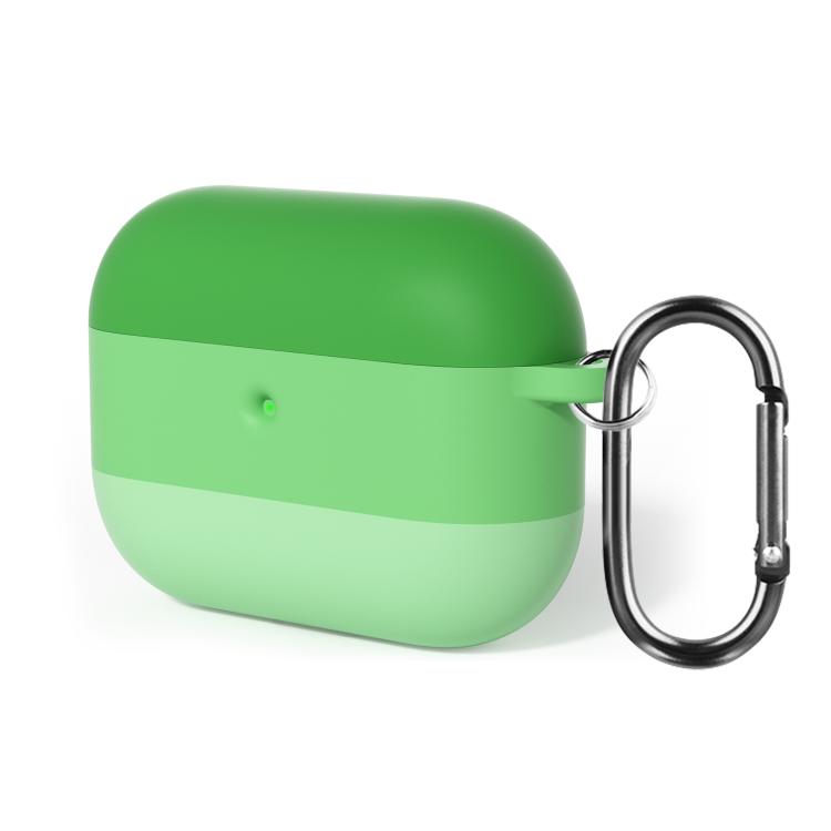 2.3mm Gradient Three-color Silicone Earphone Protective Case with Hook