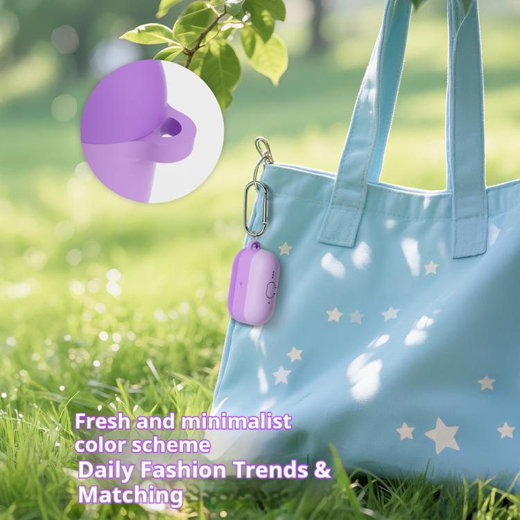 2.3mm Gradient Three-color Silicone Earphone Protective Case with Hook