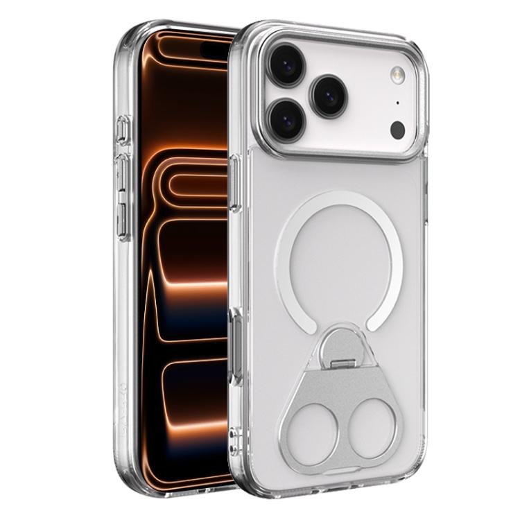 High Transparent MagSafe TPU Phone Case with 360 Degrees Rotating Ring Holder