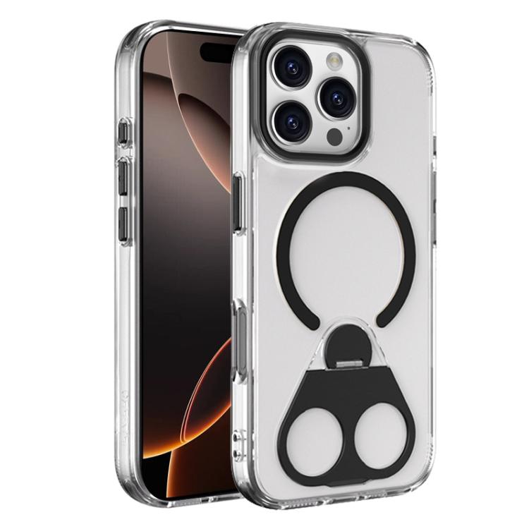 High Transparent MagSafe TPU Phone Case with 360 Degrees Rotating Ring Holder